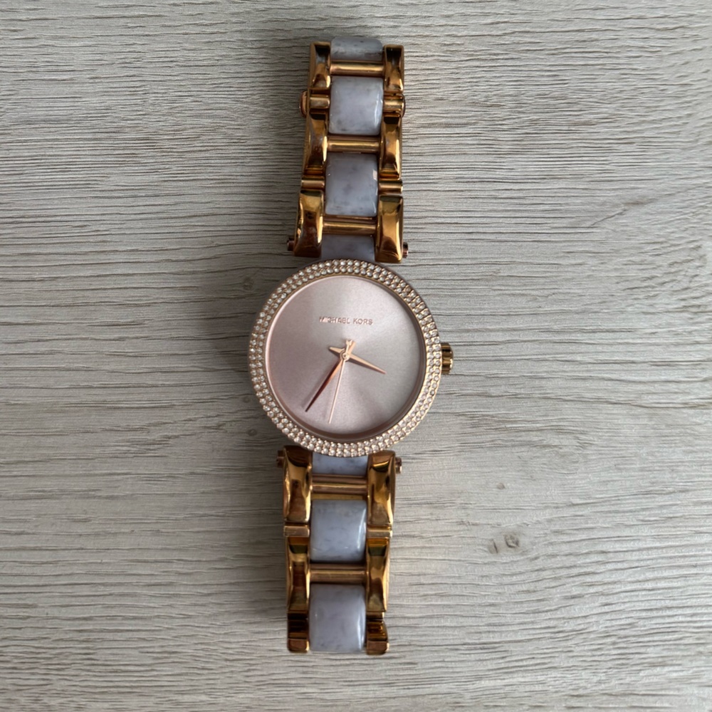 Michael Kors Rose Gold Watch